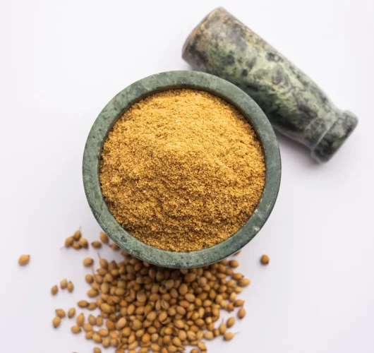 indian-spice-heap-coriander-powder-dhaniya-powder-chinese-parsley-dried-seeds-selective-focus